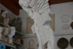 Odlitý sádrový model