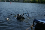 Kameraman pod vodou
